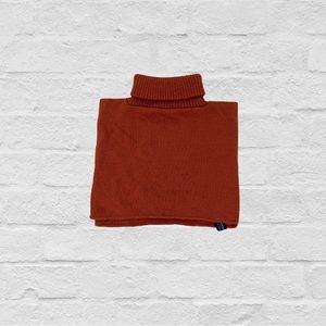 Mock turtleneck sweater vest